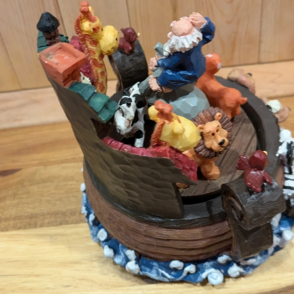 St. Nicholas Square Multicolor Noah's Ark Display Shelf